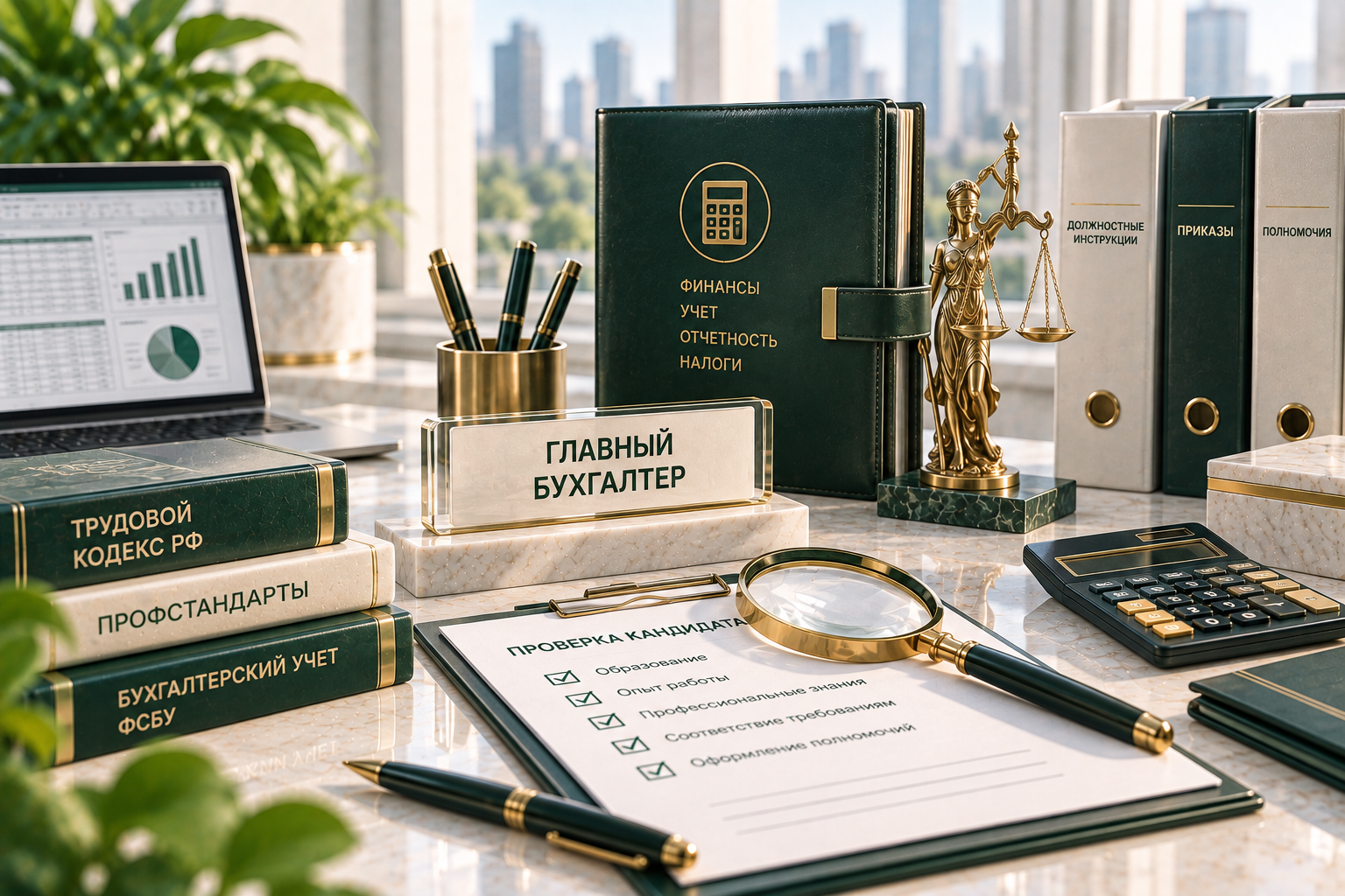 Требования к главному бухгалтеру в 2026 году: как проверить кандидата и оформить полномочия