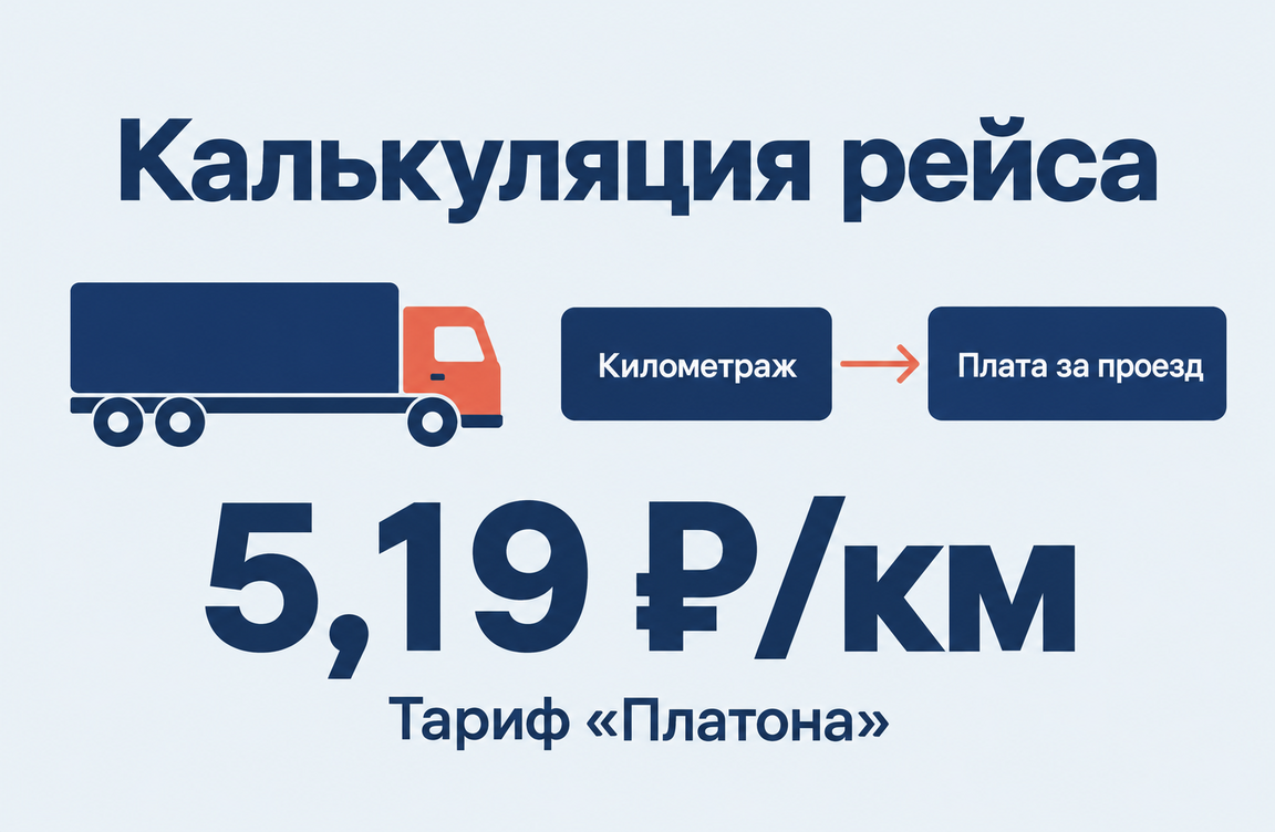 Тариф «Платона» 5,19 ₽/км: как пересчитать себестоимость рейса и ставку перевозки