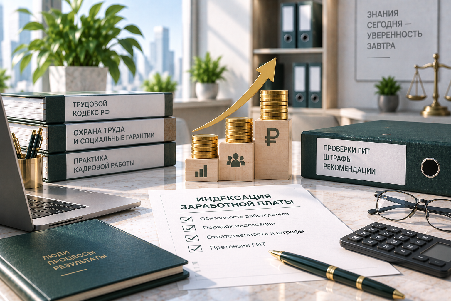 Индексация зарплаты: обязанность работодателя и претензии ГИТ