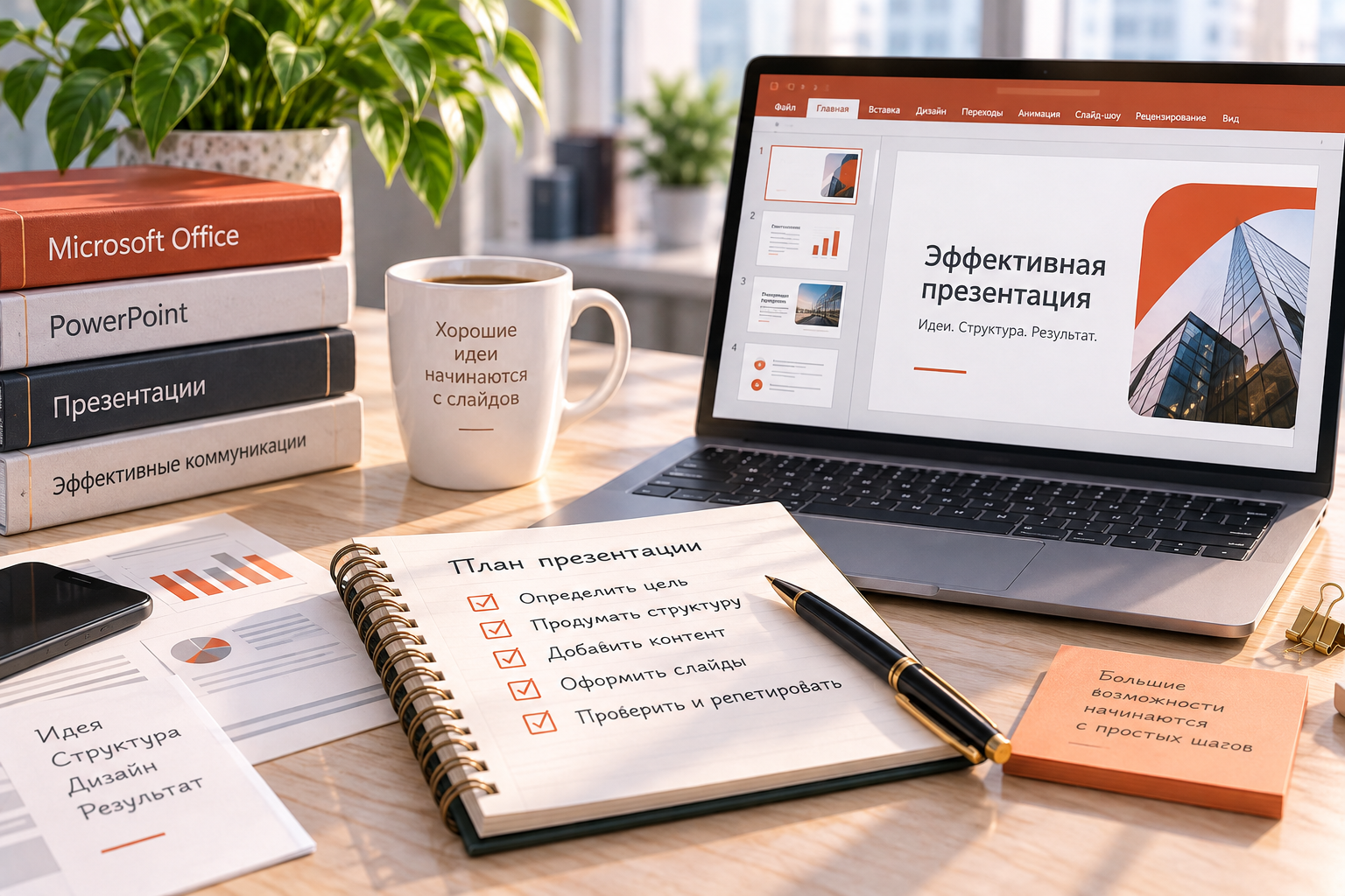 Как создать презентацию в PowerPoint. Пошаговая инструкция