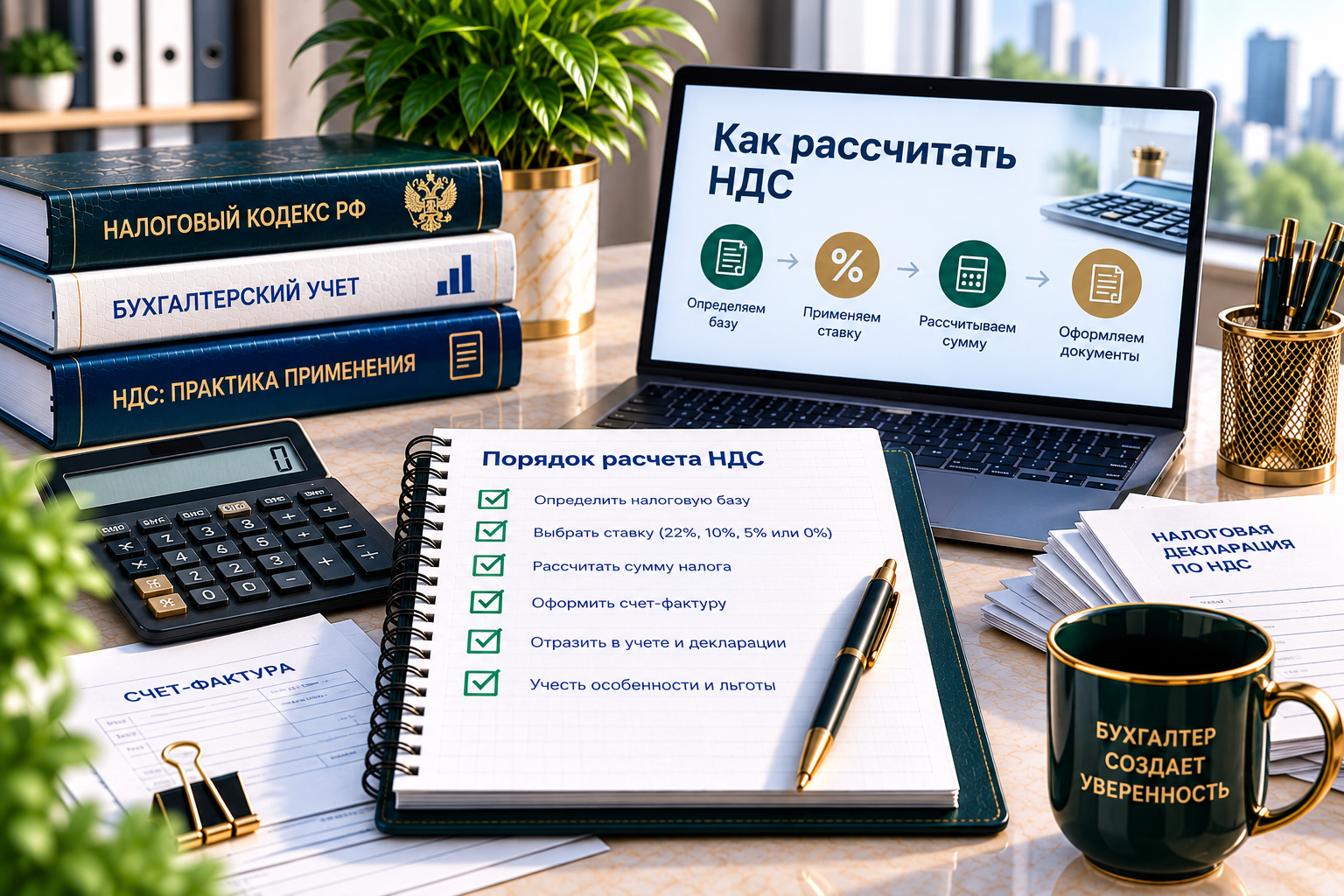 Как рассчитать НДС