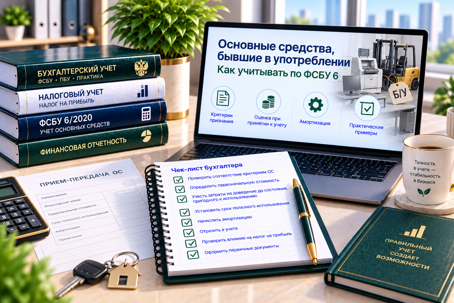 Основные средства, бывшие в употреблении. Как учитывать по ФСБУ 6