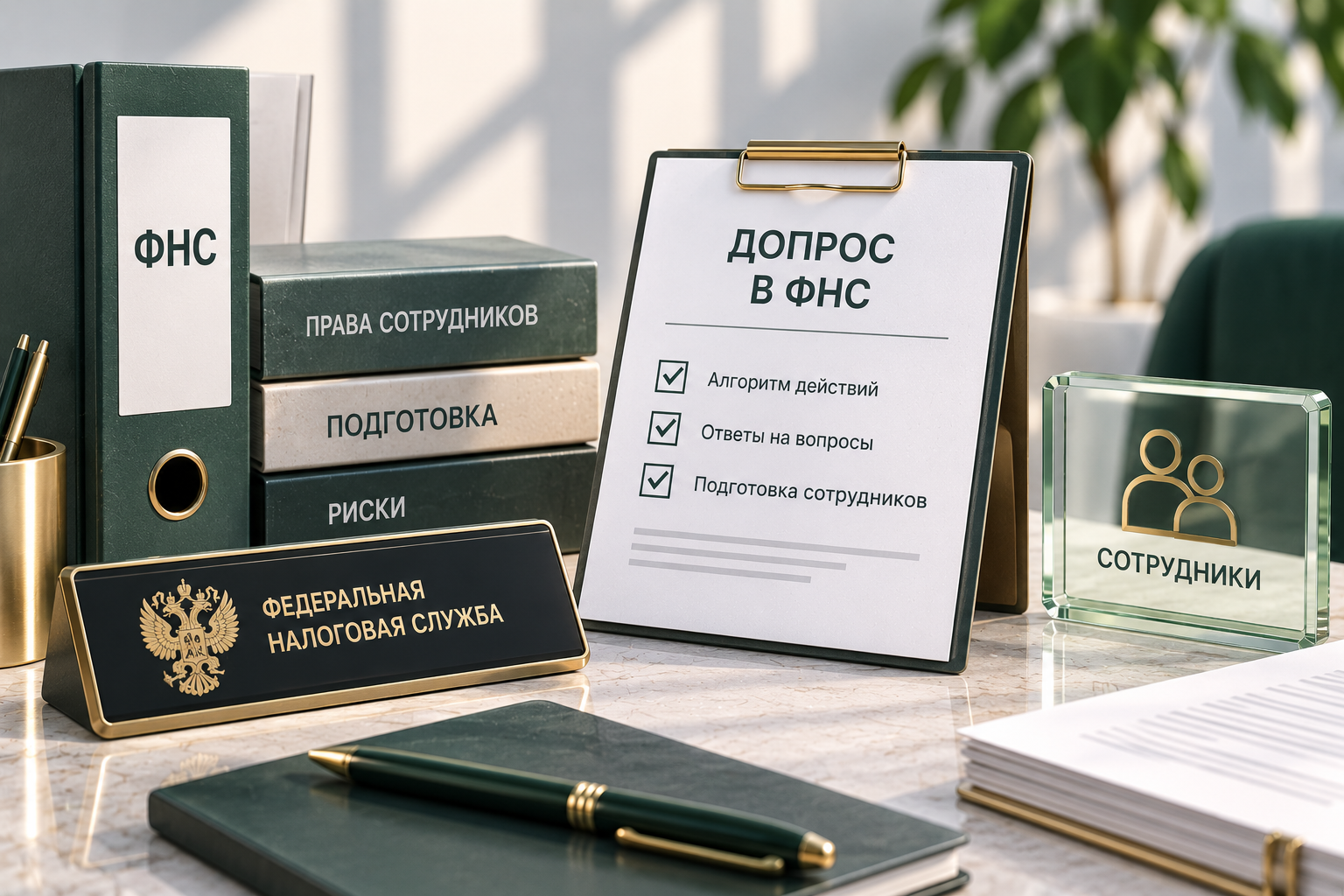 Допрос в ФНС до проверки: подготовка сотрудников