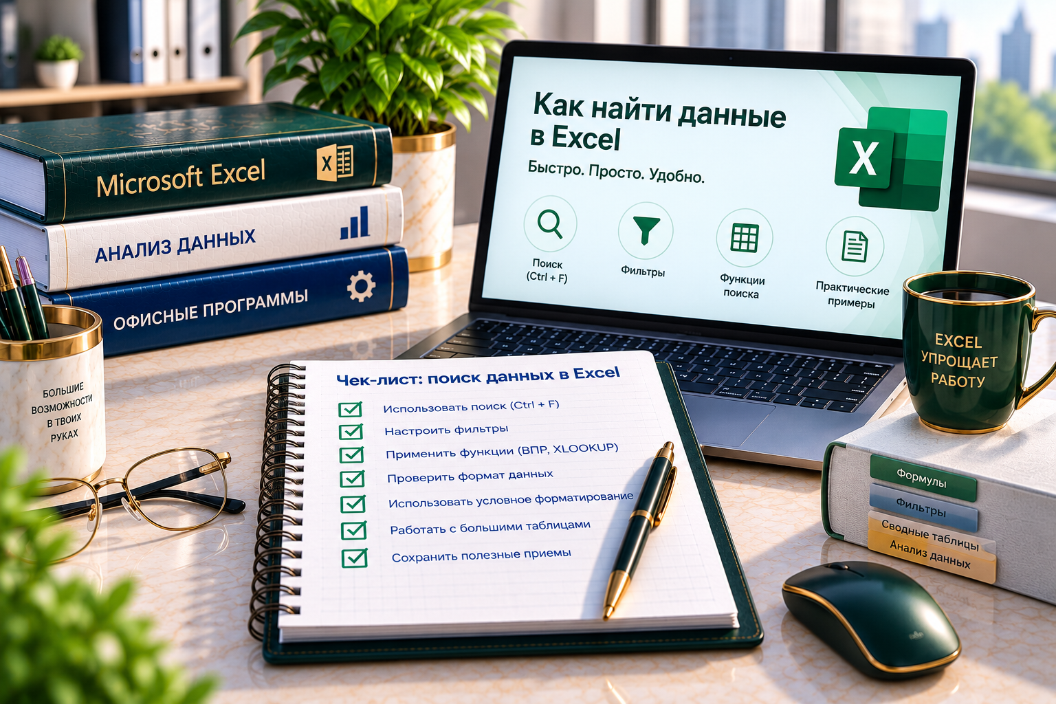 Как найти данные в Excel. Короткая инструкция по поиску