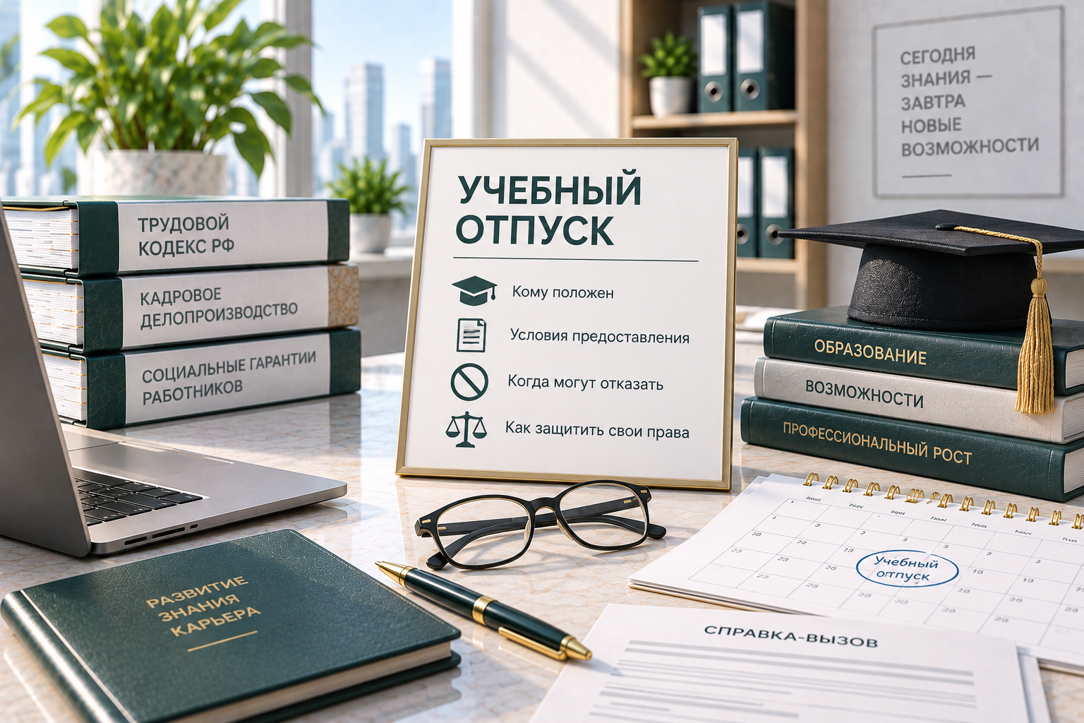 Может ли работодатель отказать в учебном отпуске: когда отпуск положен, а когда нет 