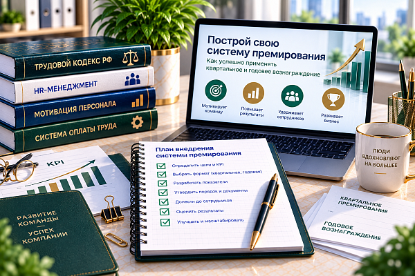Построй свою систему премирования. Как успешно применять квартальное и годовое вознаграждение"