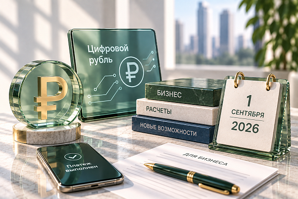 Цифровой рубль с 1 сентября 2026 года: бизнесу